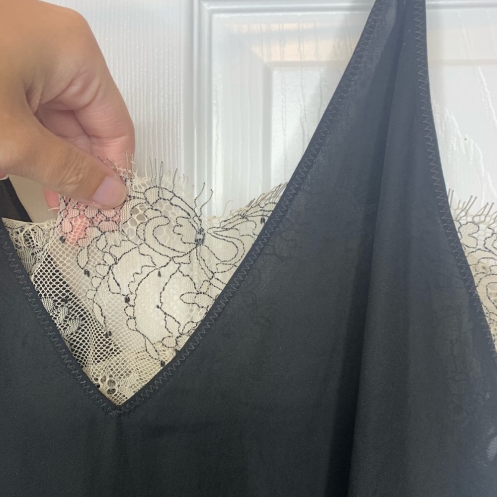 Free People lace slip tank top - Picture 2 of 5